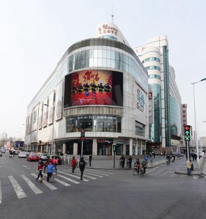 天津號外時尚館室外全彩色（sè）LED顯示（shì）屏