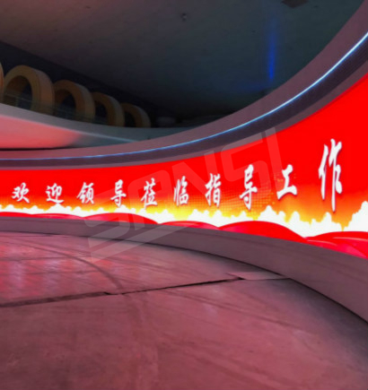 三（sān）一重工展示廳LED高（gāo）清大屏