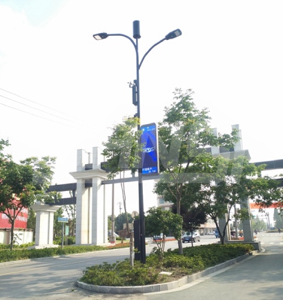 浙江大雲繆家新農村智（zhì）慧路燈（dēng）
