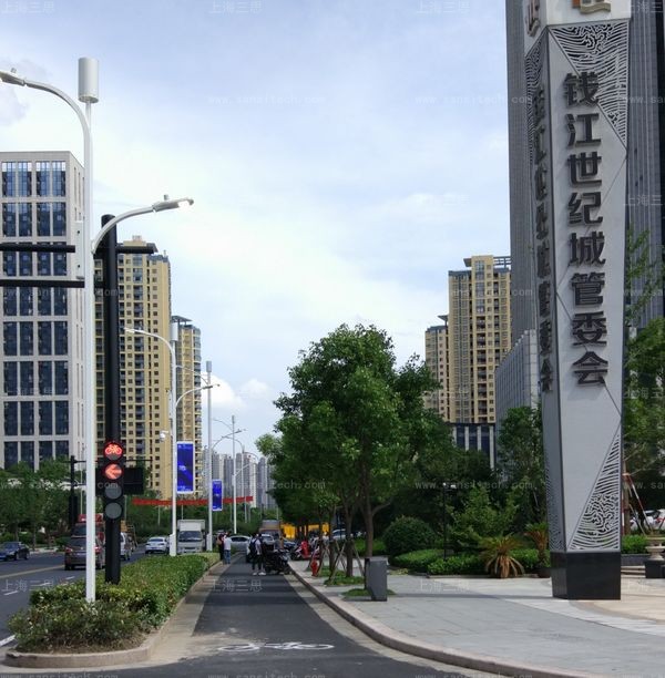 婷婷婷影院智慧（huì）路燈係統杭州錢江世（shì）紀城項目