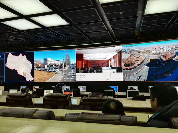 內蒙古城市綜合運營（yíng）中心室（shì）內全彩led顯示屏