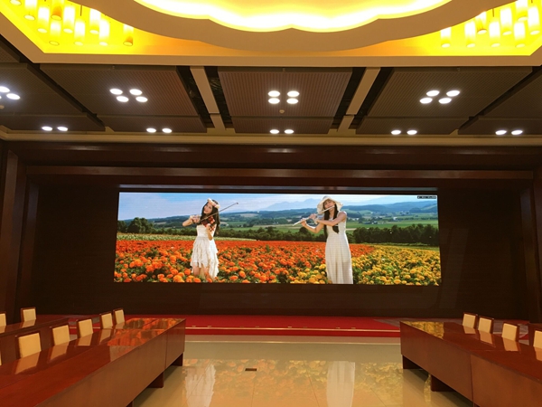 北京國防（fáng）大學室內全彩屏