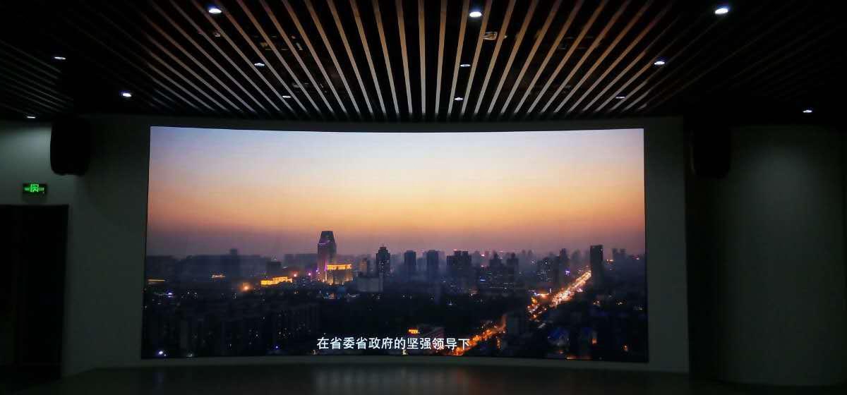 河南電視台室內全彩顯（xiǎn）示屏