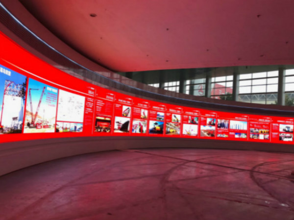 三一重工展示廳（tīng）LED高清大屏