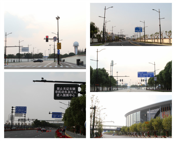 以（yǐ）道路照明燈杆（gǎn）為載體的（de）多杆合一