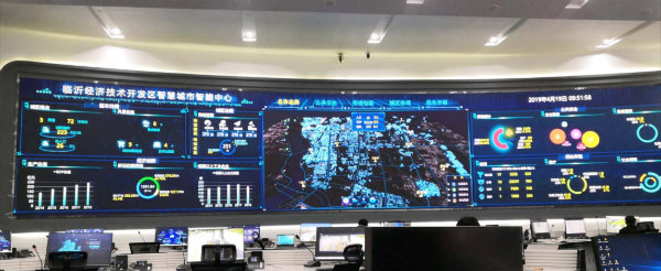 數據中心,啟用,全息,LED牆,渲（xuàn）染,實時（shí）數據