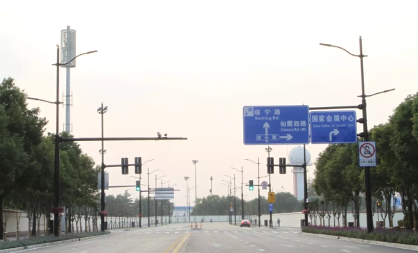 多杆合一標杆項目：上海進博會（huì）