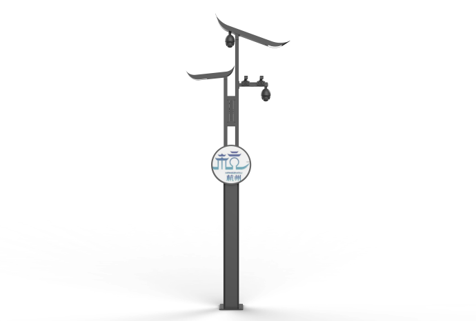 杭州西湖（hú）湖濱路智慧路燈杆型
