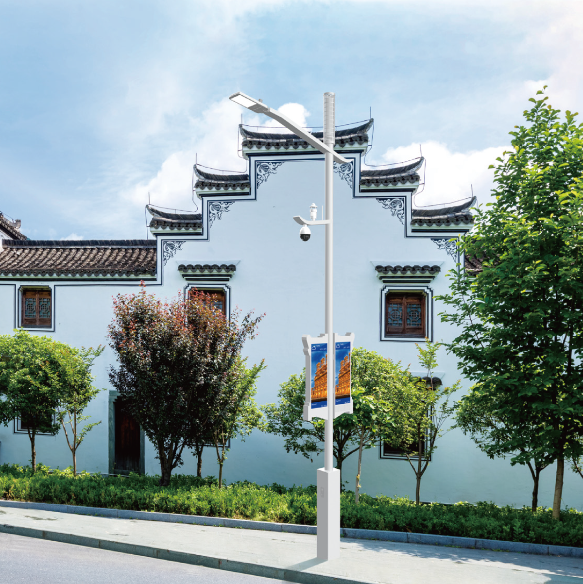 智慧路（lù）燈,智（zhì）慧燈（dēng）杆,智能路燈,智能燈杆,中坤,上海婷婷婷影院,中坤-智慧路燈