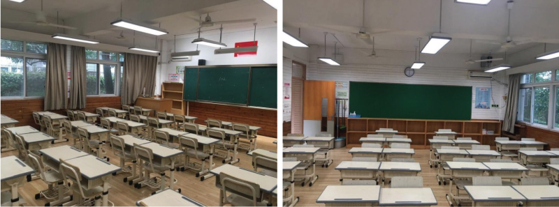 日新實驗小學普通教室實景（改造（zào）後）