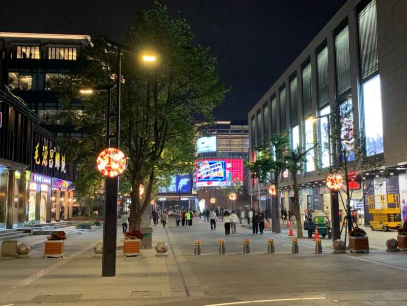 湖濱路智慧（huì）路燈實拍