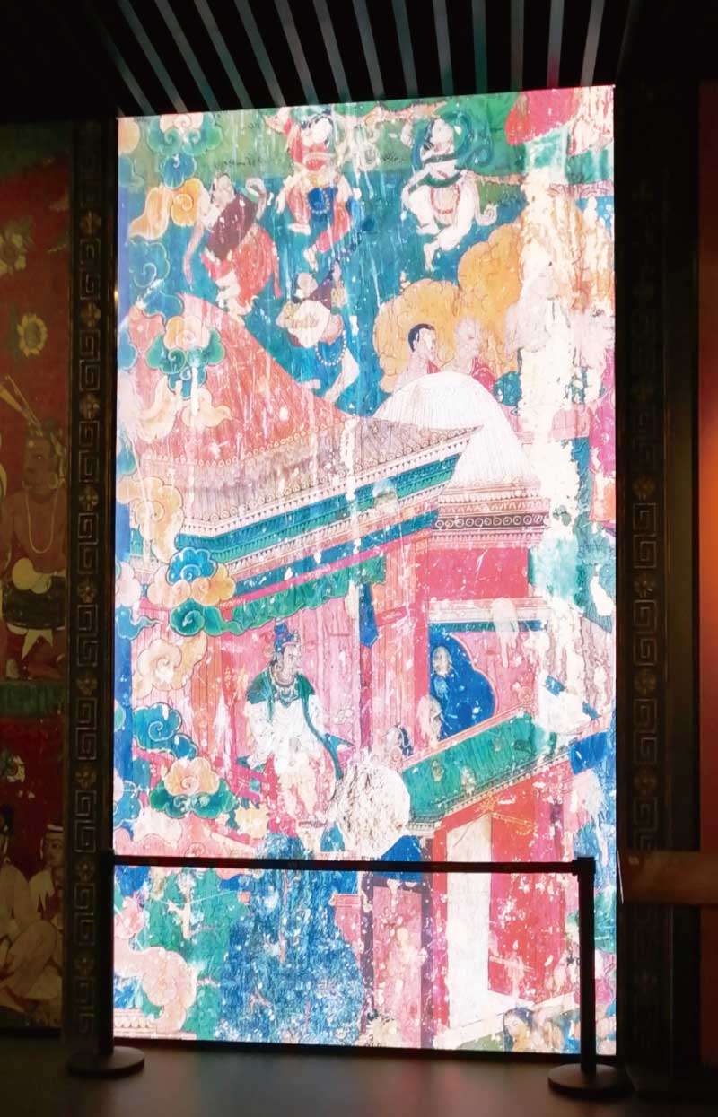  “還（hái）原”壁畫本真色彩