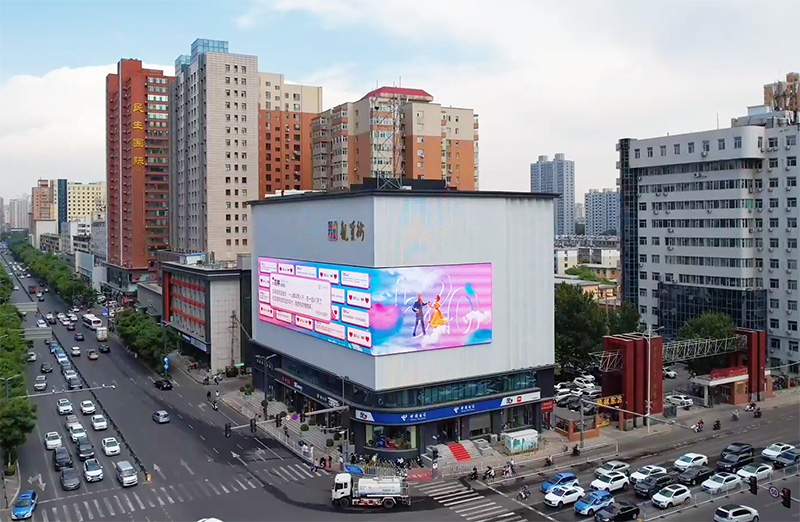 LED顯示屏,成為智慧城市,廣告展示利（lì）器