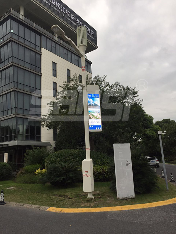 智慧燈杆,多杆合一,產品解決（jué）方案,助力城市建設
