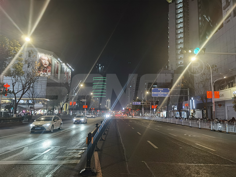夜間道路照（zhào）明,為城市居民帶來更多便利