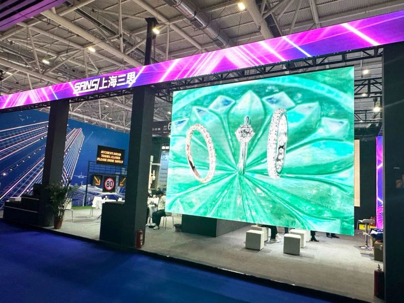 三（sān）思,LED顯示,閃（shǎn）耀,ISLE,2024,深圳,國際智慧顯示,係統集成展,深圳國際會展中心