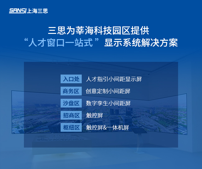 三（sān）思（sī）,智慧顯示,助力臨港,莘海科技園,人才體係（xì）建（jiàn）設