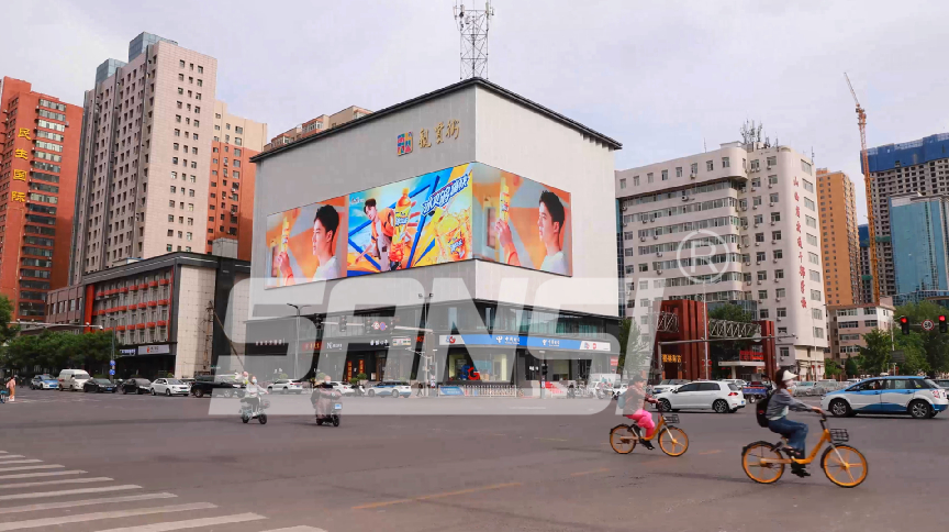 LED拚接屏,高效顯示,創新應用,推動城（chéng）市智能化發展
