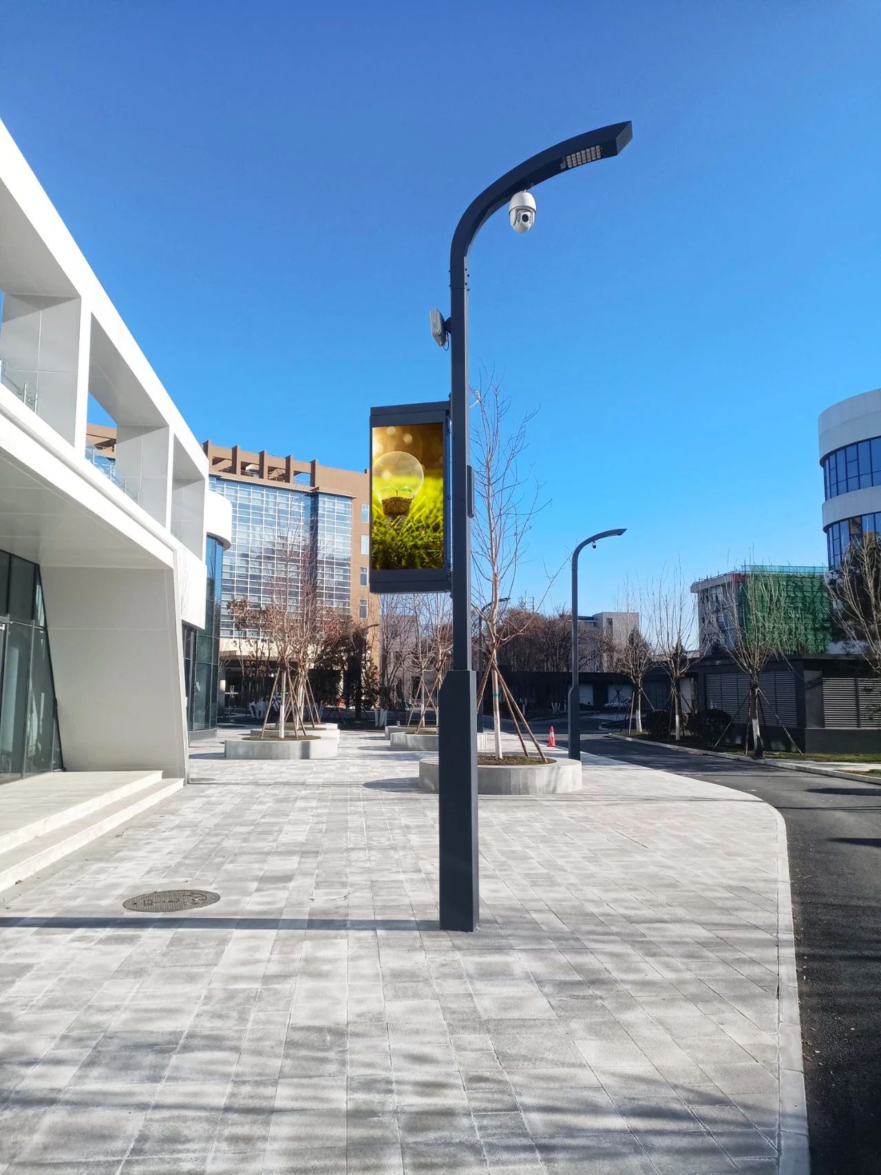 婷婷婷影院助力,產業園,打造,智慧園區,管理,智慧路燈,智慧燈杆（gǎn）,智（zhì）慧係統
